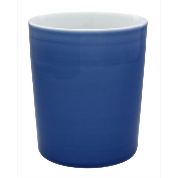 tomofac Glass Navy 7.5 cm Hasami Key Point Double Walled Low Cup