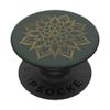 Midnight Green Peace Mandala Flower Design PopSockets Swappable PopGrip