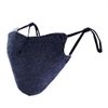 Taro Kawano Washable Mask, Former Regulation Reform Minister, Worn by National Assembly, High Performance, Super 3D, Dry, Non-Clinging to Your Mouth, Antibacterial, Odor Resistant, Stylish, Super Comfortable, Breathing (Felt Gray, L)