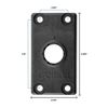 Cannon Flush Mount Rod Holder with Cover
