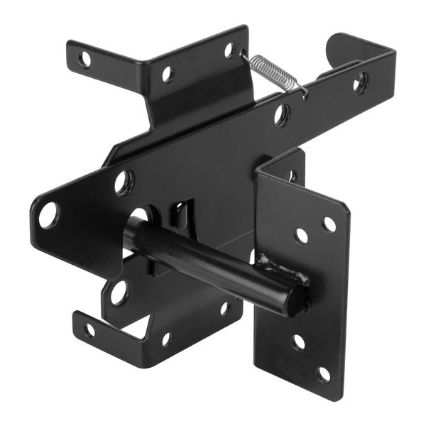 Heavy Duty Self-Locking Gate Latch for Wooden Fence Post Mount Automatic Gate...