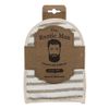 Evriholder The Rustic Man Body Mitt, Cream 2 Count