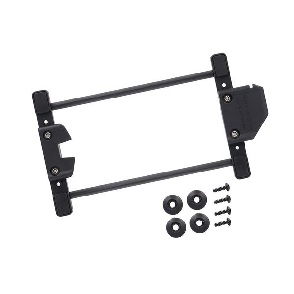 XLC Adapterschiene Carry More II passend für Systemgepäckträger, schwarz