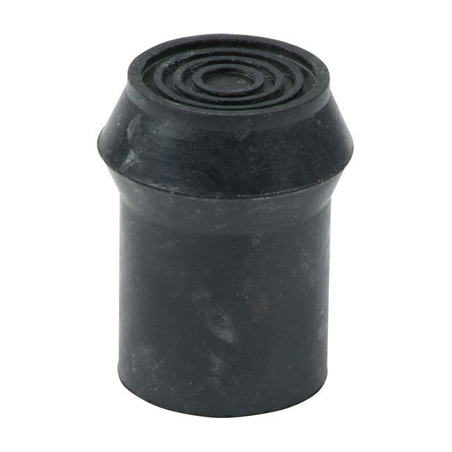 Meadex - Pack of 10 - Type D Rubber Ferrules Tips with Washer - 25mm - for Walking Aids etc.