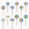 Word Party Cupcake Toppers Party Supplies