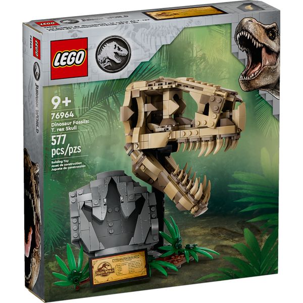 LEGO® Jurassic World™ Dinosaur Fossils: T. rex Skull 76964