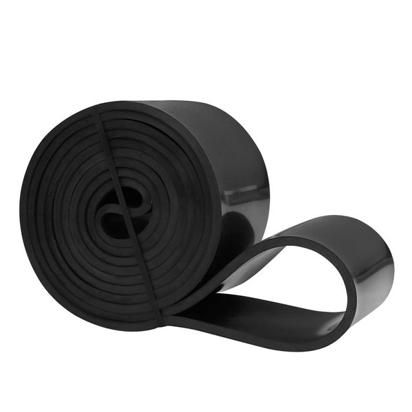 Umi. Training Band, Fitness Tube, Resistance Band, Pull Up Tube, Pull Up Assistance, Natural Rubber, Durable, Black (70.3 - 145.3 lbs (36 - 67 kg)