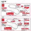 DAIWA Comfort Madai Taper Process SS+S Single Hook Specification No. 9-3-7-10m