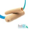 PediGel® - Medically Approved Polymer Gel Lined Digital Cap, Toe Protection and Relief from Corns - 4 Units - Medium
