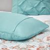 Ergode Boho Comforter Set with Bed Sheets - Aqua/Orange Global Pattern, Oeko-TEX Certified, Treatment, Shams & Pillow