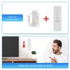 Sortfle AC123-16 16 Channel Wireless RF433.92 Controller Transmitter Remote, Working for Electric Blinds