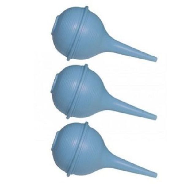 Baby Nasal Aspirator 3/PACK 2oz STERILE, Ear Syringe, Bulb Syringe NEW