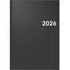 BRUNNEN Buchkalender Mod. 795 2026 | A5, Kunststoff, schwarz