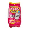 Chemical Japan NSK-100 Draining Net, Multi-purpose, Stocking Type, Length When Extended, Width 9.8 inches (25 cm), Height Approx. 10.2 inches (26 cm), Nobi-Pita, Securely Catches Fine Garbage, Set of 100 Sheets x 2