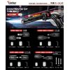 Kaedear KDR-BE1-U-BL Handlebar End Weights for Motorcycles, Motorcycle Accessories, Variable Bar Ends (Blue, Universal)