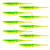ZECK Vertical Bait & Dropshot Fishing Lure - Wilson 3 Inch | 7.6 cm - Kiwi Lemon