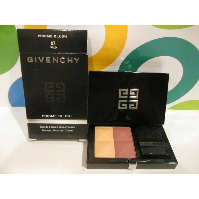 GIVENCHY ~ PRISME DUO BLUSH / HIGHLIGHT STRUCTURE ~ # 07 WILD ~ .22 OZ BOXED