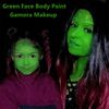 Go Ho Cream-Blendable Green Face Paint Stick (1.06 Oz),Green Full Body Paint Makeup Stick for Adults Children Halloween Cosplay SFX Makeup,Waterproof
