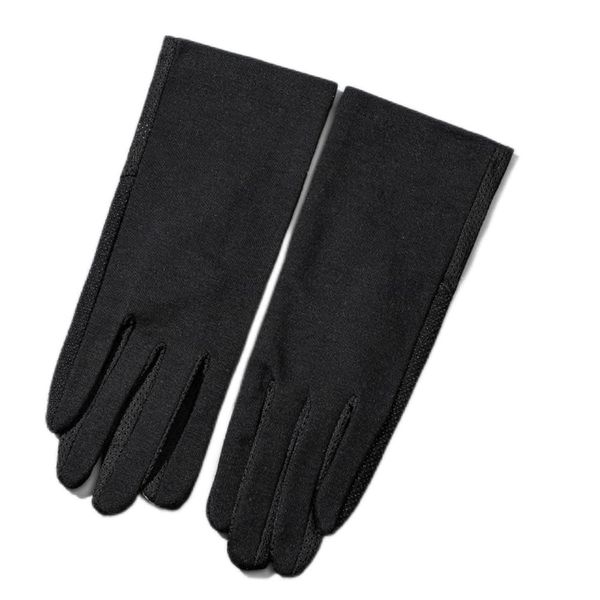 Mee Yoga Gloves, For Summer, UV Gloves, Ladies' Gloves, Fingers, Cotton, Virus Protection, Summer Gloves, Virus Protection, Summer, Smartphone, Thin, UV Protection, Washable, Cotton, Train Commutes,