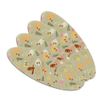 The Birds and the Bees Pattern Double-Sided Oval Nail File Emery Board Set 4 Pack