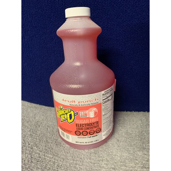 2 Sqwincher Activity Drinks 64oz Liquid Concentrate Yields 5 Gal: Fruit Punch