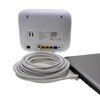1CONN Cat6 network cable 3.0 m white Ethernet cable Lankabel Cat6 Lan network cable Sftp Pimf patch cable 1000 Mbit s