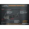 Infini Model ICT0007 Diamond File Set, Narrow Wide, 3 Pieces, Tool for Plastic Model
