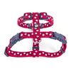 Petface Dog Harness, Small, Cherry/White