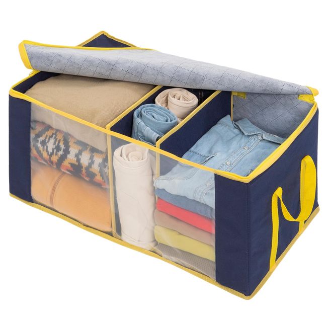 Astro 606-50 Costume Case, Navy Partition Takumi, For Clothes, Non-woven Fabric, Freely Dividers