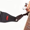 RightOn! STRAPS NECK STRAP LINK PRO BROWN for Acoustic Guitar