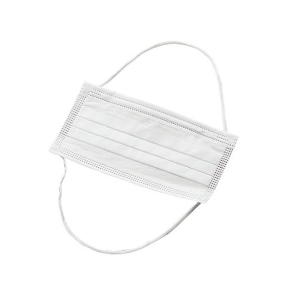 As One 9-5035-03 Clean Room Disposable Mask, Overhead Type, 50 Pieces