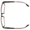 Incredible Bargains The Dean Stylish Rectangular Reading Glasses + 3.00 Dark Brown