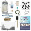 NEW Do IT Yourself Mermaid Lantern Night Light Jar Craft Kit Fun and Cute!