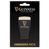 Guinness Official Merchandise Pint Shaped Iron Or Sew On Patch