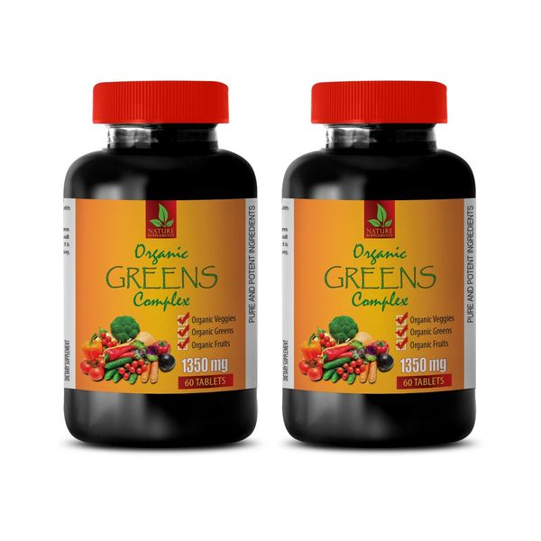 brain health memory focus - ORGANIC GREENS COMPLEX -ginger extract supplement 2B