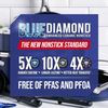 Blue Diamond Pan Set Nonstick Enhanced Ceramic Skillet 2 pack Set , 9.5''& 11''
