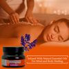 Natural Solution WBM Himalayan Salt Body Scrub with Organic Lavender Oil, Relaxing and Purifying Deep Cleansing – 12.3 oz, 10.6 Oz