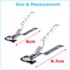 2PCS US Professional Ingrown Toenail Tool Toe Nail Clippers Pedicure Tools Use