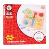 Bigjigs Toys Traditional Ludo Game