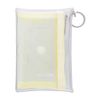Sunstar Stationery Pouch Clear Mini Mitte Cream Yellow S2321610