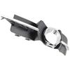 Fog Light Trim Set For 2008-2012 Chevy Malibu Left & Right Black and Chrome 2Pc