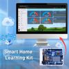 GeeekPi UNO R4 WiFi Ultimate Starter Kit, with Original UNO R4 WiFi, Smart IoT & Basic Sensor Projects with Tutorials, Compatible with Arduino IDE, Includes Various Sensors and Accessories