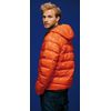 James & Nicholson Herren Daunenjacke Men's Down Jacket S,Schwarz/Grau