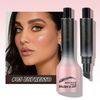 Espresso Eyebrow Pen & Brush Kit – Waterproof Microblading Pencil for Natural, Long-Lasting Brows, Precise Application for Beginners & Experts