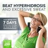 SweatBlock Clinical Strength DRIBOOST Antiperspirant Wipes - Treat Hyperhidrosis & Excessive Sweating for Men, Women, and Teens - 7 Days of Protection Per Wipe - Dermatologist Tested, Unscented,10 ct.