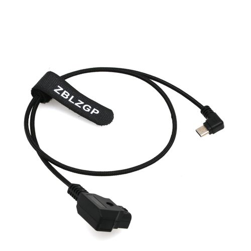 ZBLZGP USB C Phone Tablet Device Type C to D Tap Power Supply Cable for Camera (Elbow USB C)