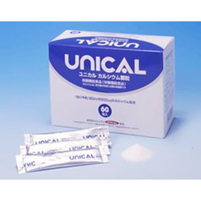 Unicca Foods Co., Ltd. Unical Calcium Granules 60 Packets