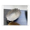 Leaf Bowl Decorative Silver Leaf Bowl Embossed For Appetizers or Home Decor