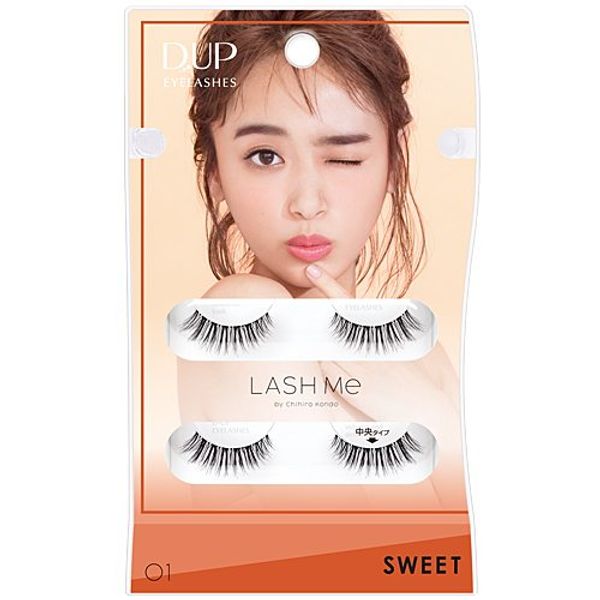 D-UP LASH Me 01 SWEET False Eyelashes Sweet 2 Pairs