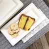 Biodegradable Sugarcane Bagasse Plates - Rectangle - 10" x 5" - Heavyweight - 50 Pack